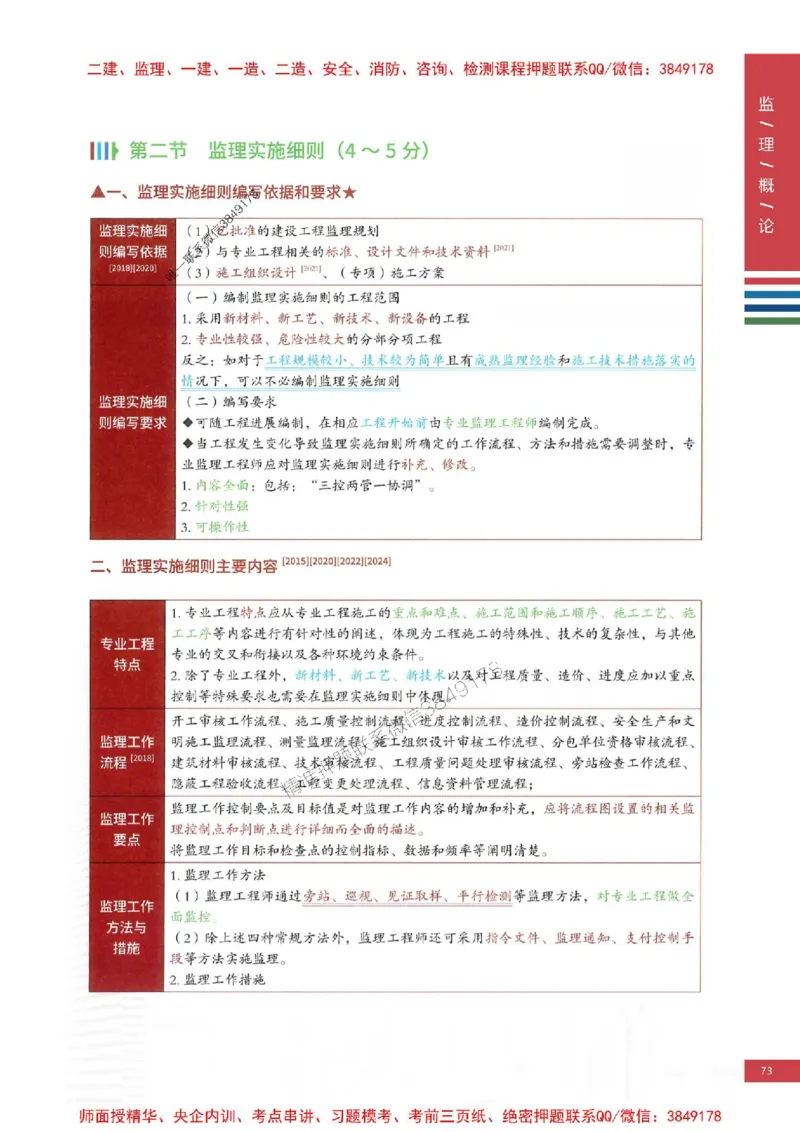 2025年监理概论法规-四色笔记高清_监理工程师_2025监理工程师_2025年监理工程师SVIP_2025年监理概论法规SVIP_01-精华文档✿电子教材✿历年真题
