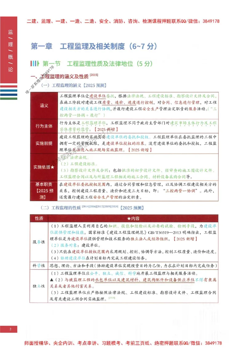 2025年监理概论法规-四色笔记高清_监理工程师_2025监理工程师_2025年监理工程师SVIP_2025年监理概论法规SVIP_01-精华文档✿电子教材✿历年真题