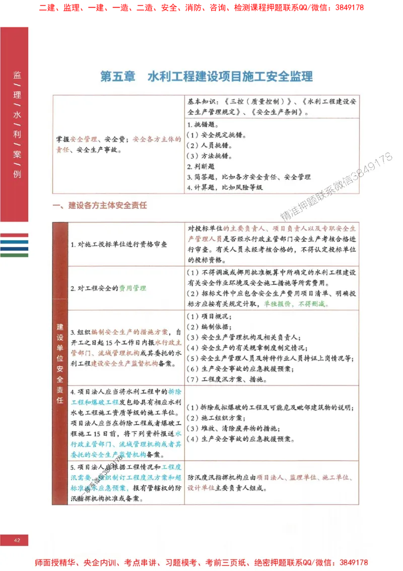 2025年监理水利案例-四色笔记高清_监理工程师_2025监理工程师_2025年监理工程师SVIP_2025年监理水利案例SVIP_01-精华文档✿电子教材✿历年真题
