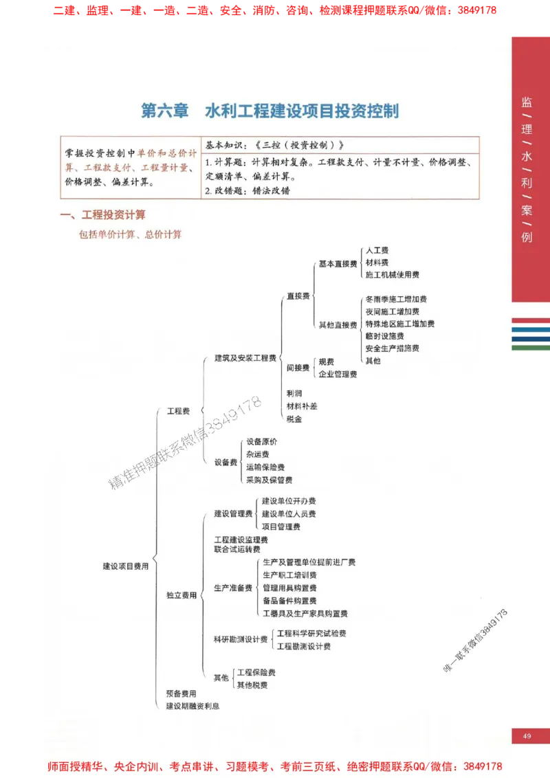 2025年监理水利案例-四色笔记高清_监理工程师_2025监理工程师_2025年监理工程师SVIP_2025年监理水利案例SVIP_01-精华文档✿电子教材✿历年真题