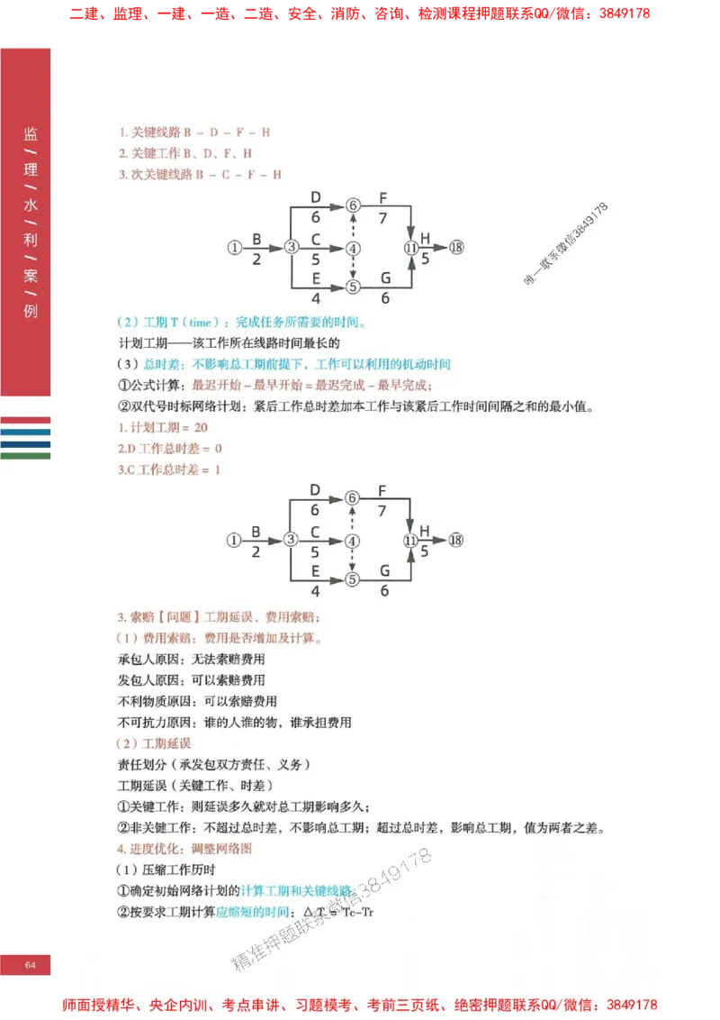 2025年监理水利案例-四色笔记高清_监理工程师_2025监理工程师_2025年监理工程师SVIP_2025年监理水利案例SVIP_01-精华文档✿电子教材✿历年真题