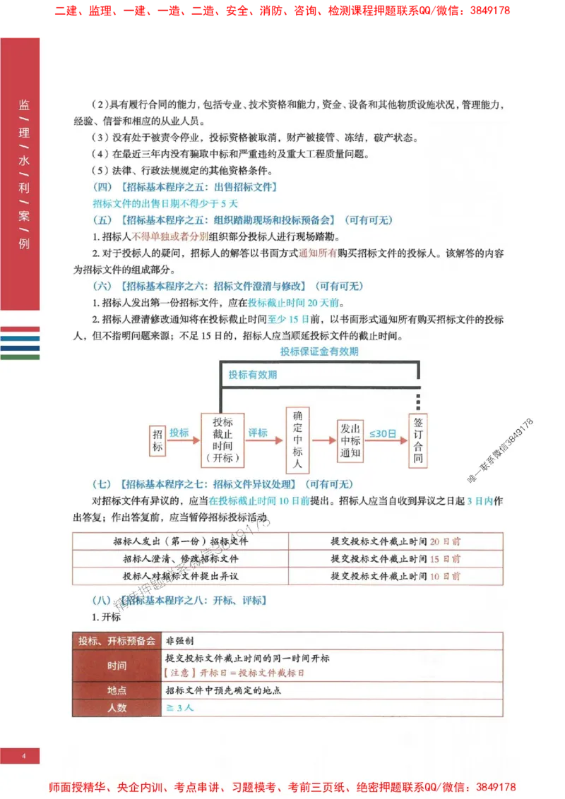 2025年监理水利案例-四色笔记高清_监理工程师_2025监理工程师_2025年监理工程师SVIP_2025年监理水利案例SVIP_01-精华文档✿电子教材✿历年真题
