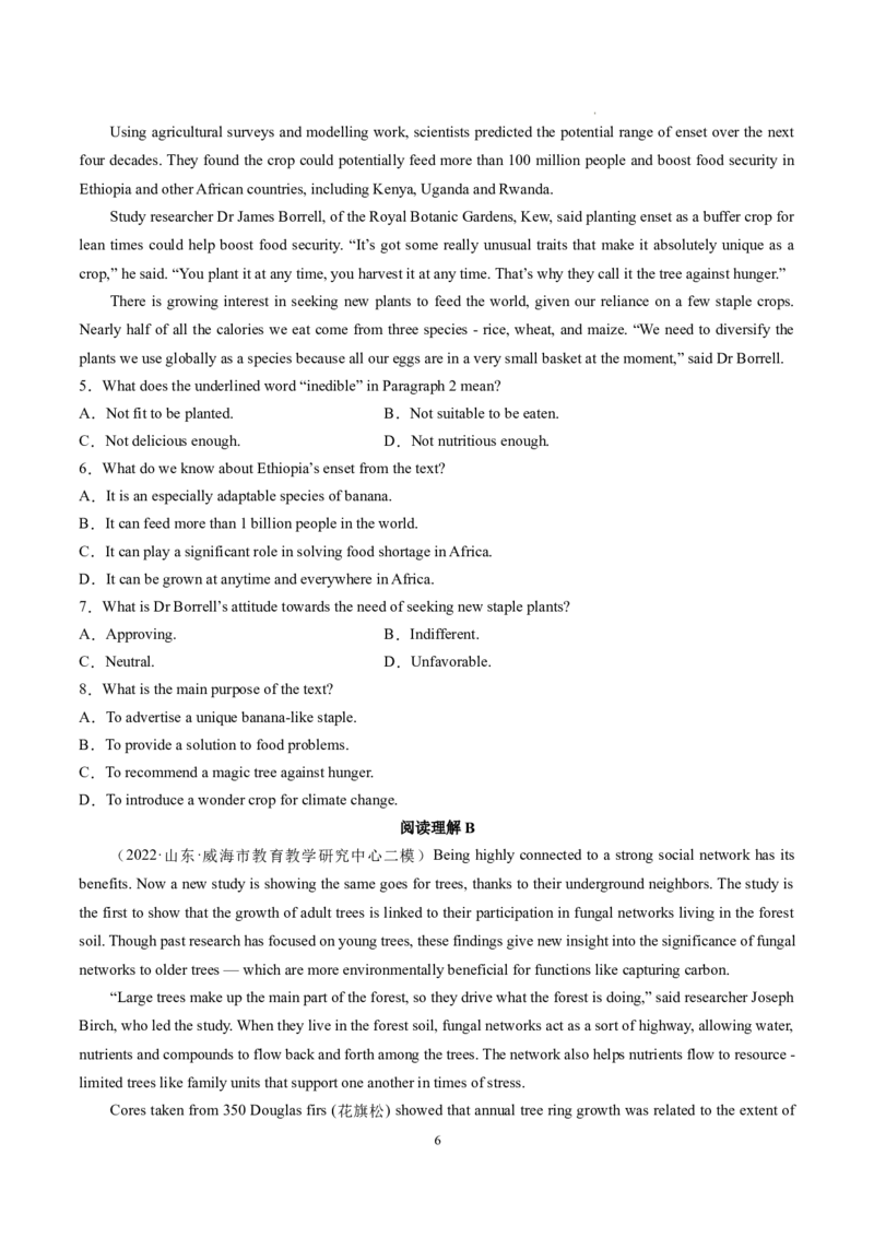 Part3UsingLanguage,AssessingYourProgress&VideoTime（原卷版）-2022-2023学年高二英语_E015高中全科试卷_英语试题_选修1_4.新版高中英语选择性必修1_2.同步练习_1.课后培优练2023年
