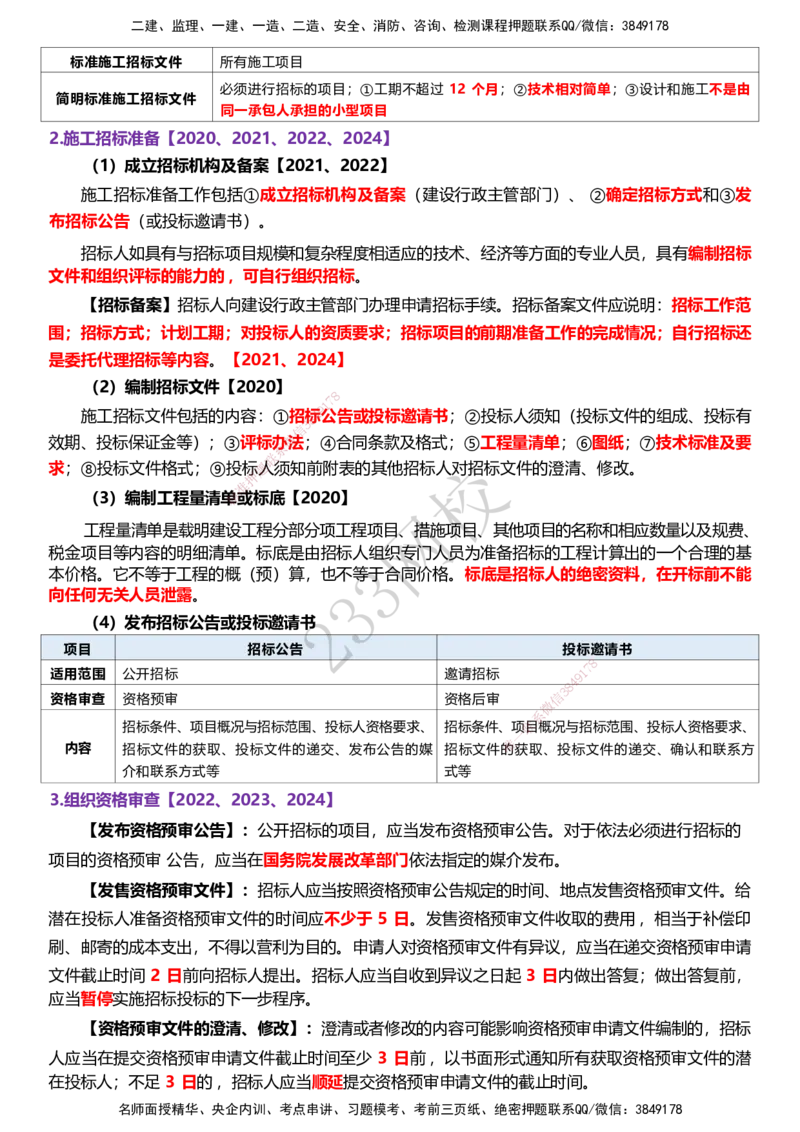 233-监理合同-历年高频真题考点汇总_监理工程师_2025监理工程师_2025年监理工程师SVIP_2025年监理合同管理SVIP_05-考前密训✿央企特训✿机构普押