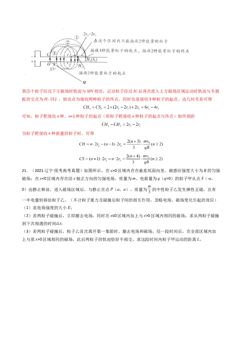 专题11磁场（计算题）学易金卷：三年（2021-2023）高考物理真题分项汇编（全国通用）（解析版）_2024年4月_其他_240413学易金卷：三年（2021-2023）高考物理真题分项汇编（全国通用）