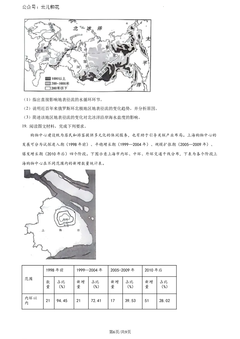 广东省茂名市2023-2024学年高一下学期7月期末考试地理试卷_2024-2025高一（7-7月题库）_2024年7月试卷_0710广东省茂名市2023-2024学年高一下学期7月期末考试