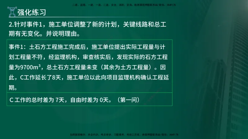 2025年监理《案例（土木）》冲刺密训（1-5章）在线版_监理工程师_2025监理工程师_2025年监理工程师SVIP_2025年监理土建案例SVIP_04-冲刺串讲✿考点强化✿小灶集训_讲义