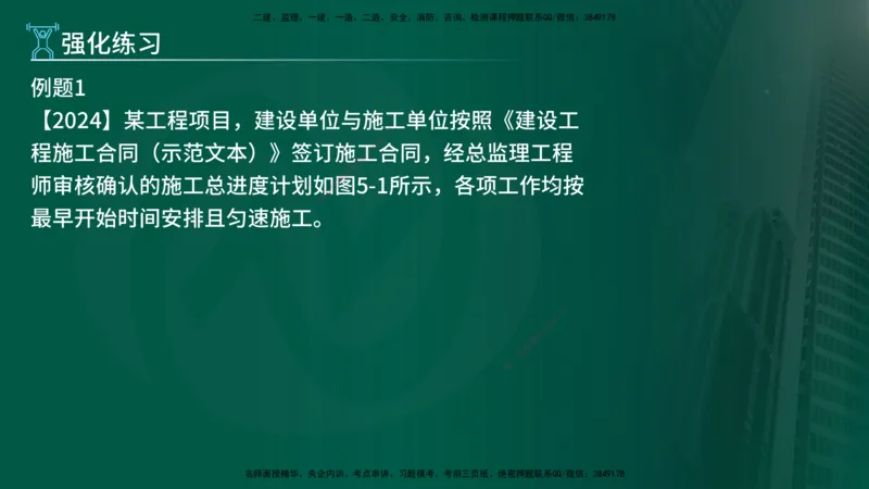 2025年监理《案例（土木）》冲刺密训（1-5章）在线版_监理工程师_2025监理工程师_2025年监理工程师SVIP_2025年监理土建案例SVIP_04-冲刺串讲✿考点强化✿小灶集训_讲义
