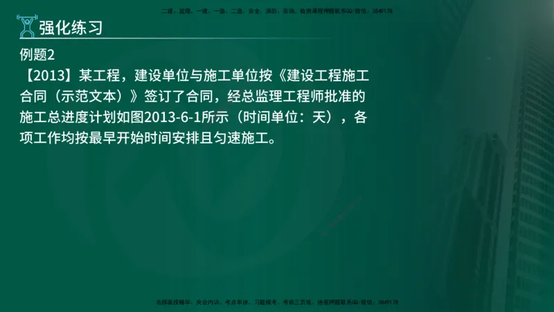 2025年监理《案例（土木）》冲刺密训（1-5章）在线版_监理工程师_2025监理工程师_2025年监理工程师SVIP_2025年监理土建案例SVIP_04-冲刺串讲✿考点强化✿小灶集训_讲义