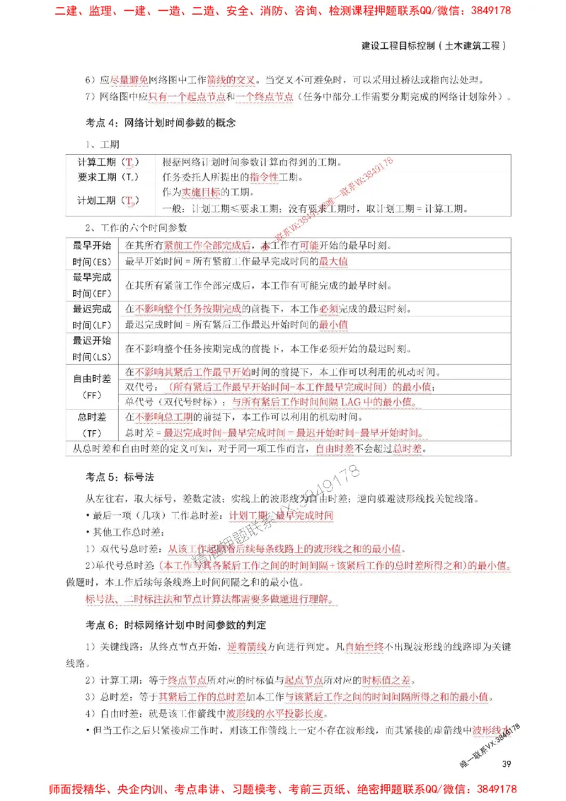 2025年监理工程师考试《目标与控制(土建)》考前30页纸_监理工程师_2025监理工程师_2025年监理工程师SVIP_2025年监理土建控制SVIP_05-考前密训✿央企特训✿机构普押