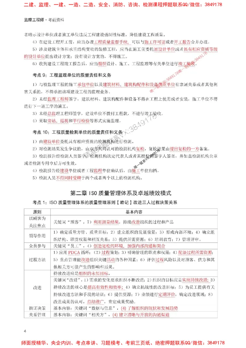 2025年监理工程师考试《目标与控制(土建)》考前30页纸_监理工程师_2025监理工程师_2025年监理工程师SVIP_2025年监理土建控制SVIP_05-考前密训✿央企特训✿机构普押