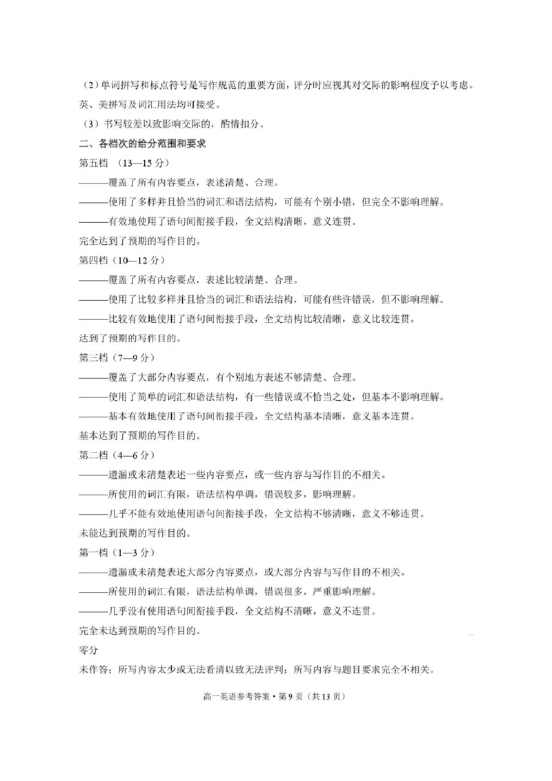 云南省保山市2024-2025学年高一下学期4月期中考试英语PDF版含解析_2024-2025高一（7-7月题库）_2025年05月试卷_0529云南省保山市2024-2025学年高一下学期4月期中考试