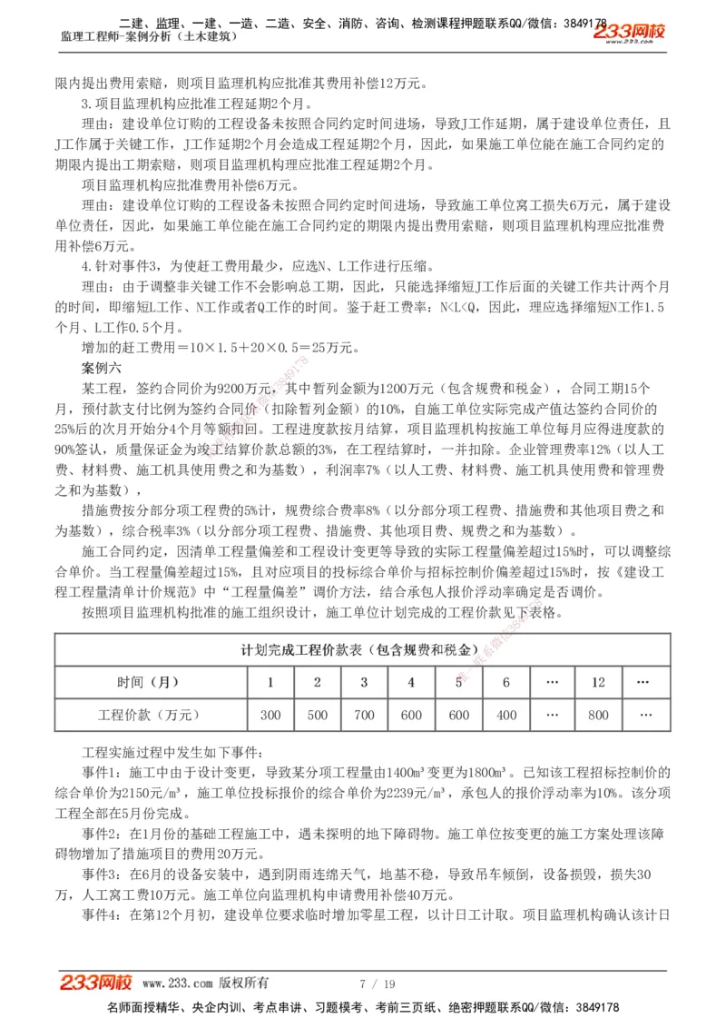 233-土建案例-模考金题-梁毛_监理工程师_2025监理工程师_2025年监理工程师SVIP_2025年监理土建案例SVIP_03-习题精析✿实战特训✿模考通关_25-案例《模考金题班》梁毛233