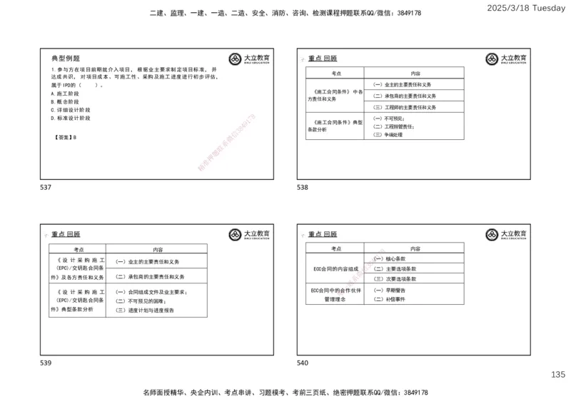 2025年监理合同精讲课件（一页四个）_监理工程师_2025监理工程师_2025年监理工程师SVIP_2025年监理合同管理SVIP_02-基础精讲✿高端面授✿深度强化_讲义