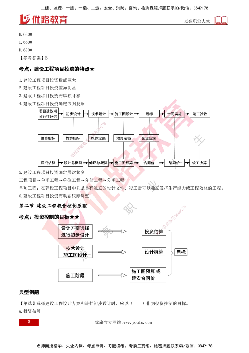 2026年监理《投资控制（土建）》第1章打印版_监理工程师_2026年监理工程师SVIP_2026年监理土建控制SVIP_02-基础精讲✿高端面授✿深度强化