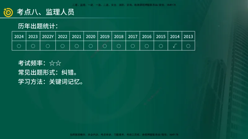 2025年监理《案例（土木）》冲刺密训（在线版）_监理工程师_2025监理工程师_2025年监理工程师SVIP_2025年监理土建案例SVIP_04-冲刺串讲✿考点强化✿小灶集训_讲义