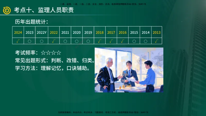 2025年监理《案例（土木）》冲刺密训（在线版）_监理工程师_2025监理工程师_2025年监理工程师SVIP_2025年监理土建案例SVIP_04-冲刺串讲✿考点强化✿小灶集训_讲义