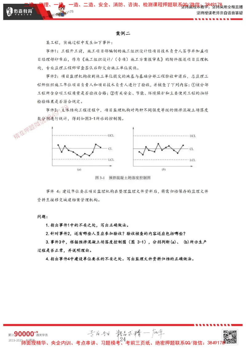 2025监理案例母题册_监理工程师_2025监理工程师_2025年监理工程师SVIP_2025年监理土建案例SVIP_01-精华文档✿电子教材✿历年真题_32-案例《核心母题习题册》YS推荐