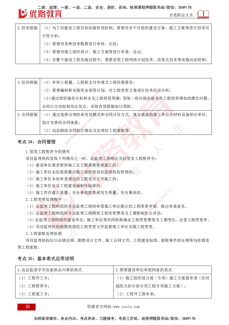 2025年监理《监理概论》黄金金点（打印版）_监理工程师_2025监理工程师_2025年监理工程师SVIP_2025年监理概论法规SVIP_04-冲刺串讲✿考点强化✿小灶集训_讲义