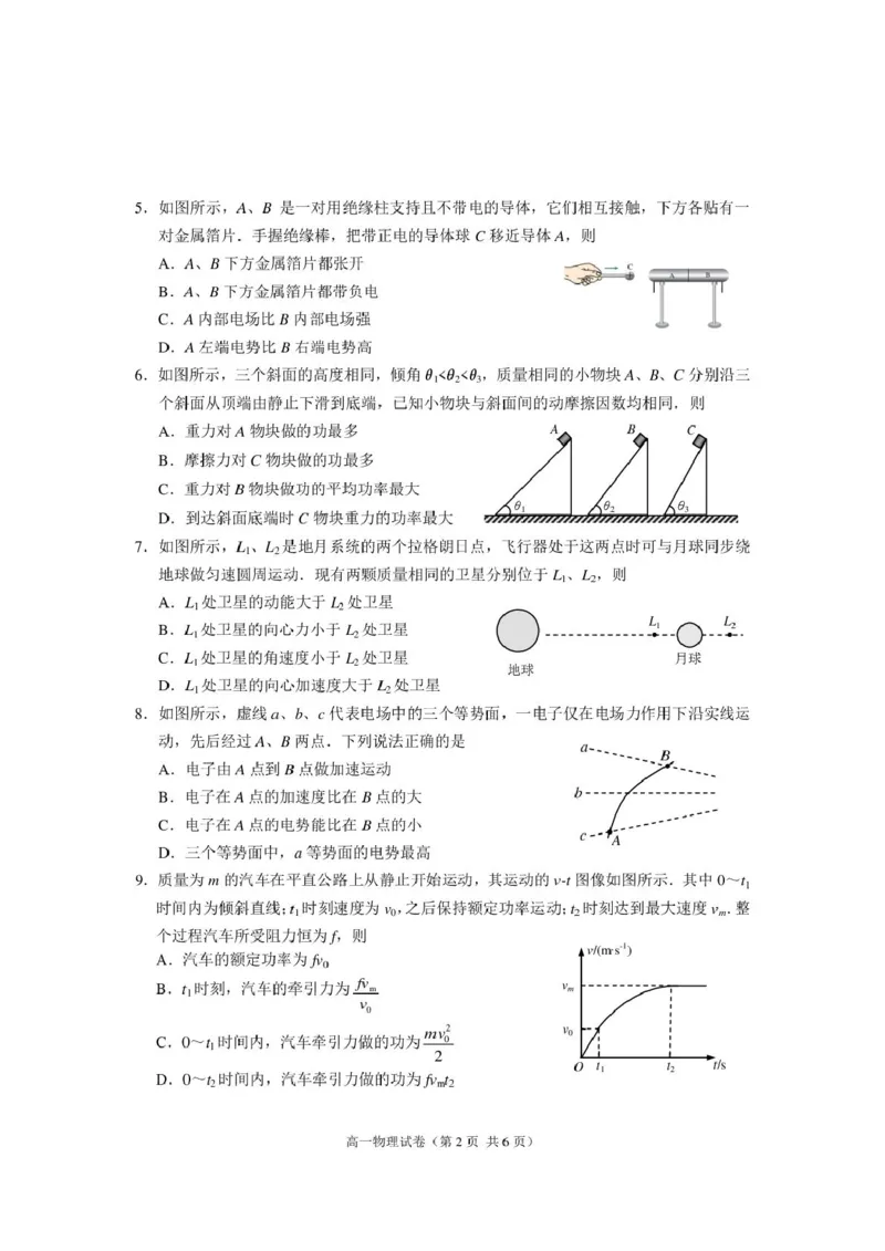 江苏省镇江市丹阳市、南通市2024-2025学年高一下学期期中考试物理PDF版含答案_2024-2025高一（7-7月题库）_2025年6月7.10新增