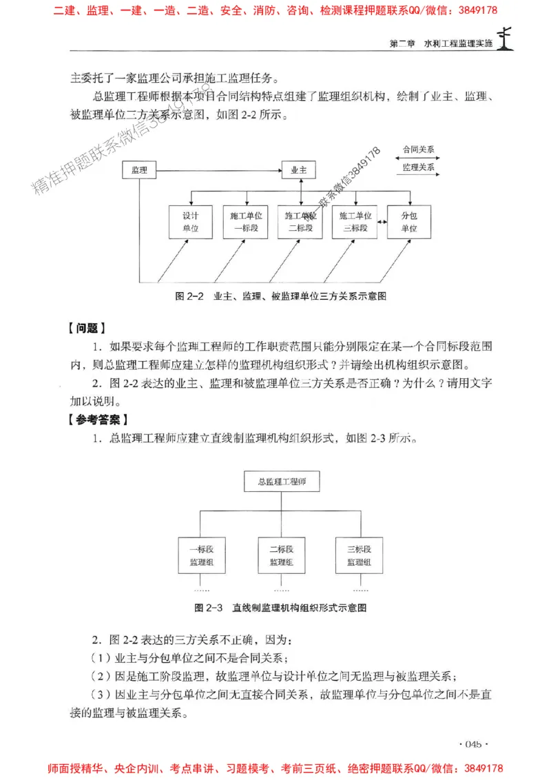 2025年监理水利案例-历年真题+考点解读+专家指导_监理工程师_2025监理工程师_2025年监理工程师SVIP_2025年监理水利案例SVIP_01-精华文档✿电子教材✿历年真题