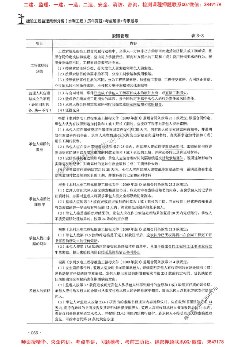 2025年监理水利案例-历年真题+考点解读+专家指导_监理工程师_2025监理工程师_2025年监理工程师SVIP_2025年监理水利案例SVIP_01-精华文档✿电子教材✿历年真题