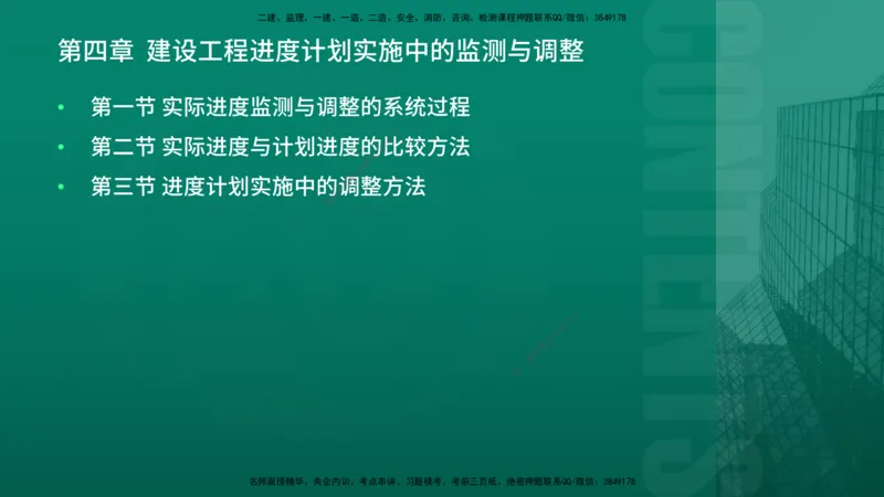 2026年监理《进度控制（土建）》第4章在线版_监理工程师_2026年监理工程师SVIP_2026年监理土建控制SVIP_02-基础精讲✿高端面授✿深度强化