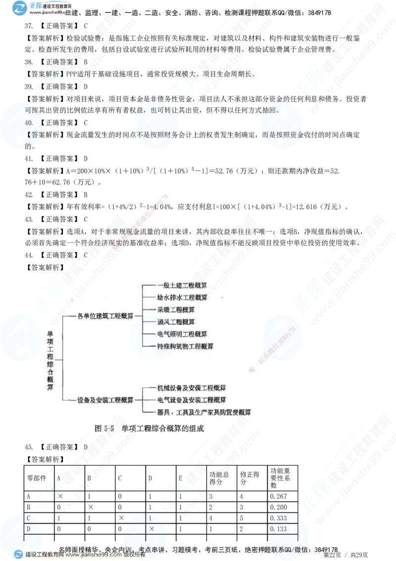 2025监理-土建控制全真预测模拟卷（一）-题目答案分离_监理工程师_2025监理工程师_2025年监理工程师SVIP_2025年监理土建控制SVIP_05-考前密训✿央企特训✿机构普押