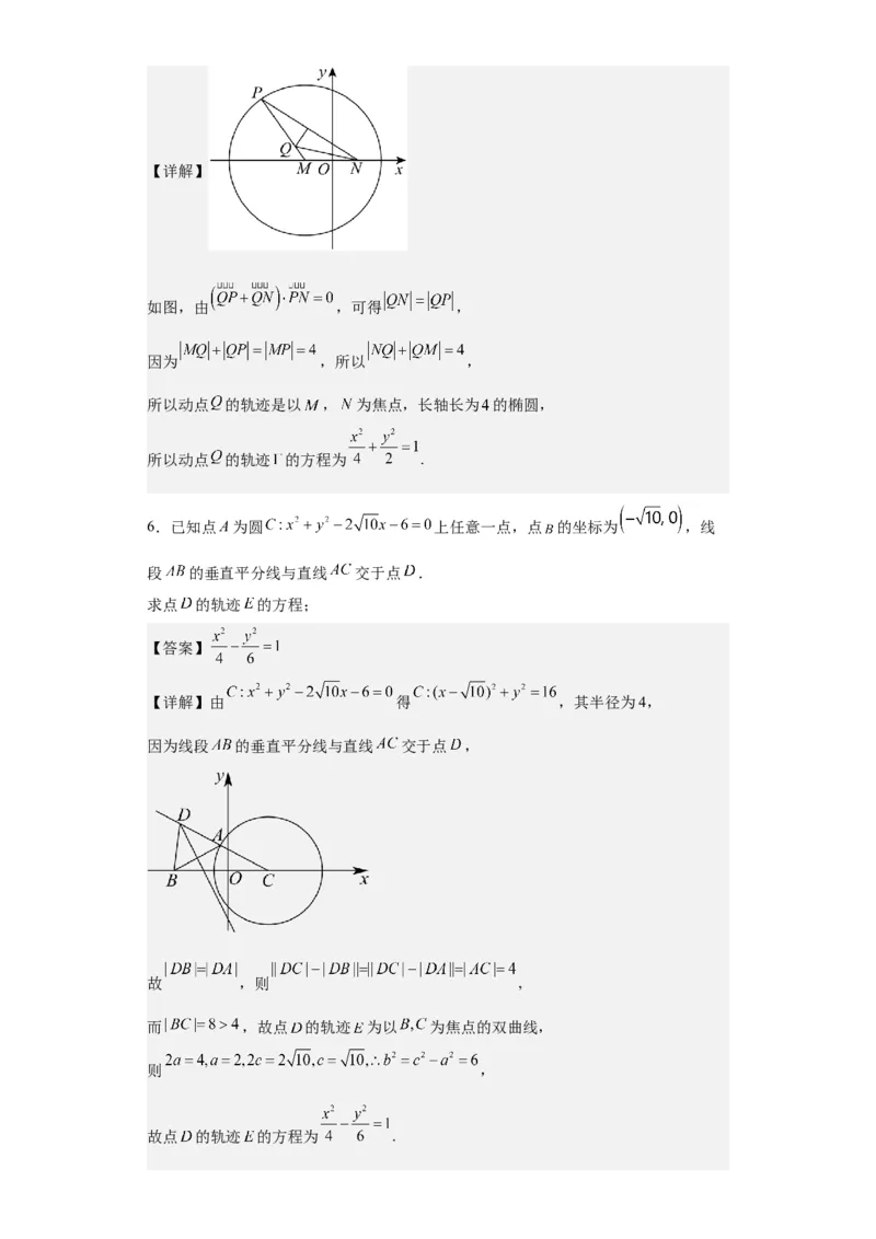 专题11圆锥曲线（4大易错点分析+解题模板+举一反三+易错题通关）-备战2024年高考数学考试易错题（新高考专用）（解析版）_2024年3月_02按日期_16号
