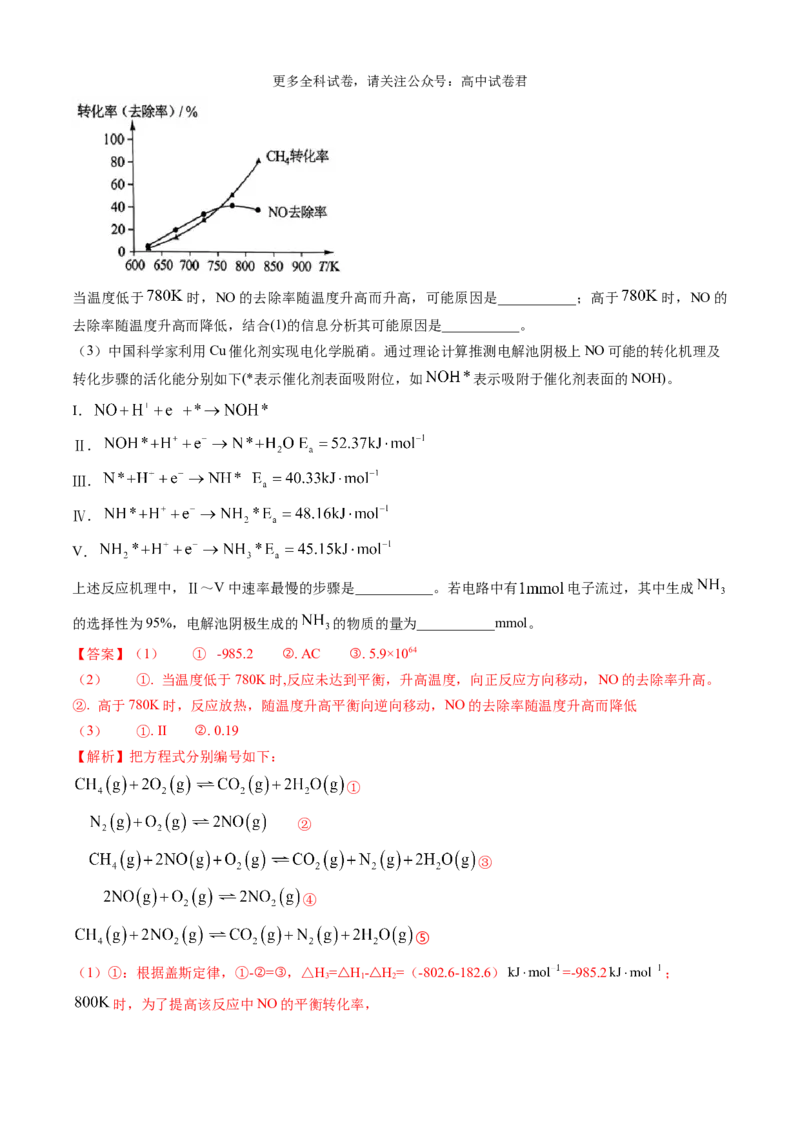 化学（九省联考真题完全解读，广西卷）-2024年1月&ldquo;九省联考&rdquo;真题完全解读与考后提升_2024年4月_其他_2024年1月新&ldquo;九省联考&rdquo;考后提升卷（原卷+解析）