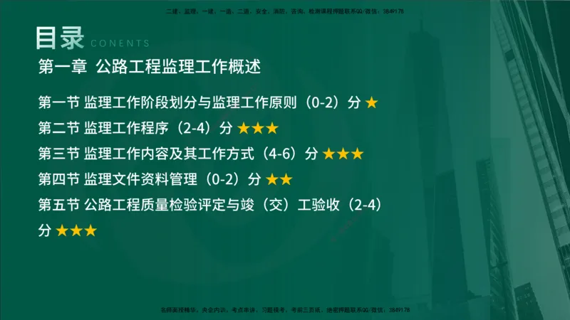 25年《专业知识控制（交通）》第1章讲义（在线版）_监理工程师_2025监理工程师_2025年监理工程师SVIP_2025年监理交通控制SVIP_02-基础精讲✿高端面授✿深度强化