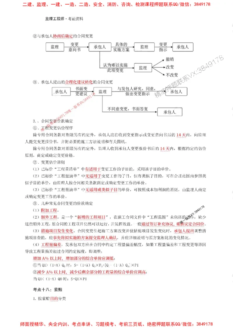 2025年监理工程师考试《目标与控制(水利)》考前30页纸_监理工程师_2025监理工程师_2025年监理工程师SVIP_2025年监理水利控制SVIP_05-考前密训✿央企特训✿机构普押