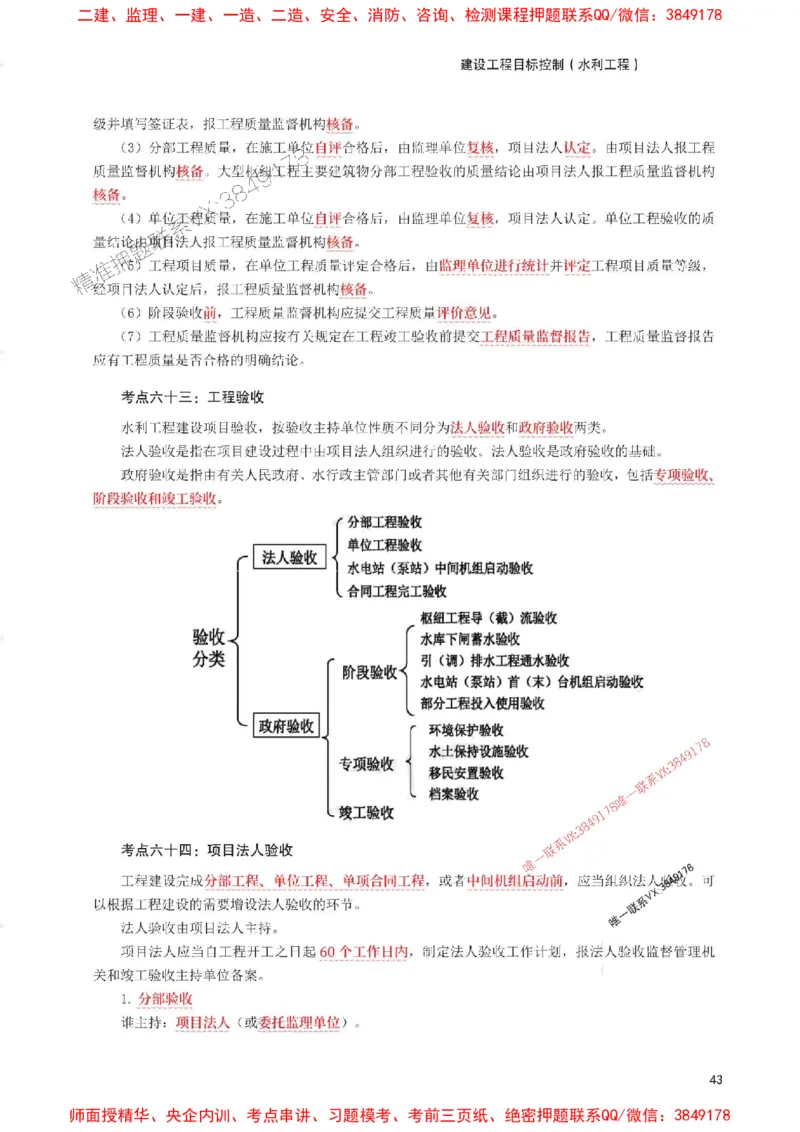 2025年监理工程师考试《目标与控制(水利)》考前30页纸_监理工程师_2025监理工程师_2025年监理工程师SVIP_2025年监理水利控制SVIP_05-考前密训✿央企特训✿机构普押