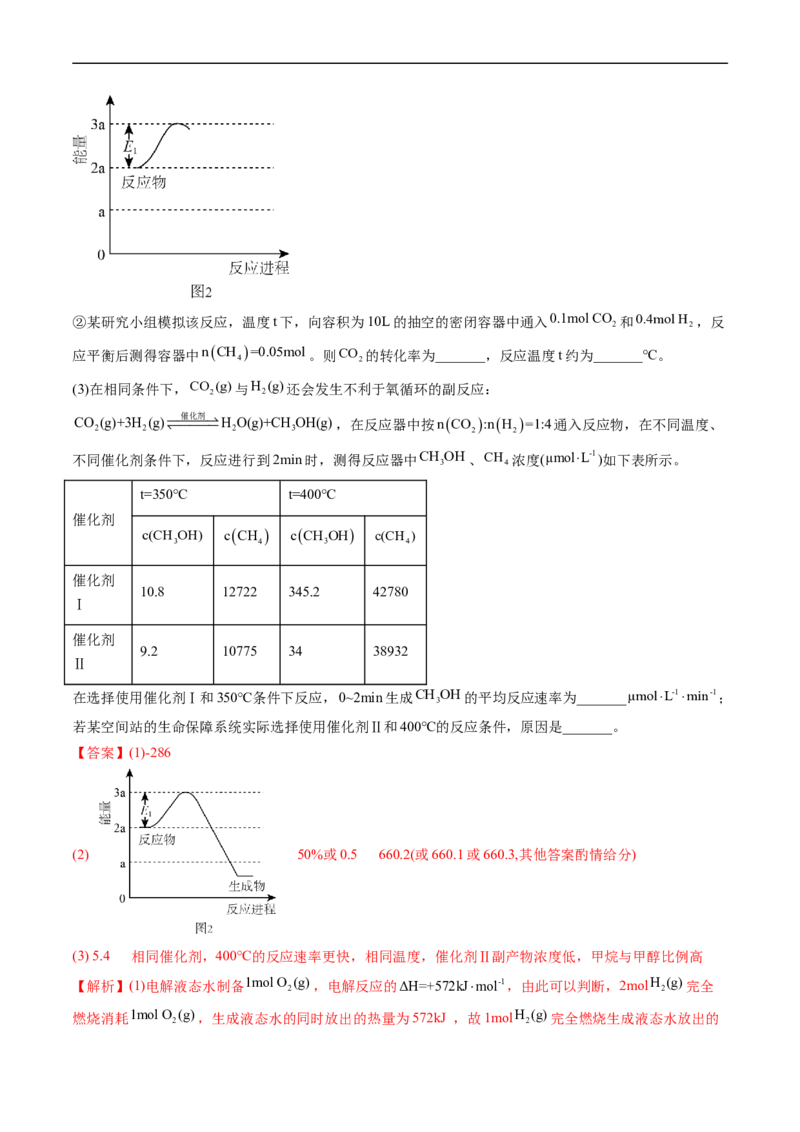 专题15化学反应原理综合题-五年（2019-2023）高考化学真题分项汇编（全国通用）（解析版）_赠送：2008-2024全套高考真题_高考化学真题