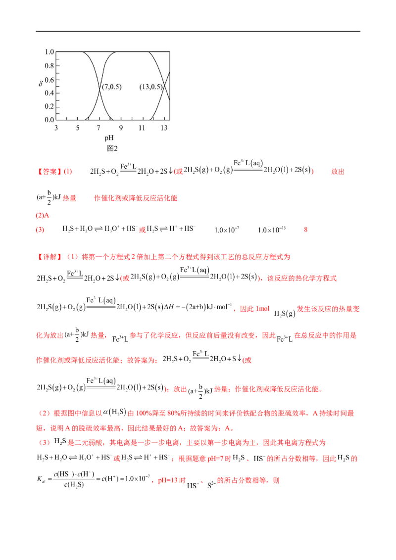 专题15化学反应原理综合题-五年（2019-2023）高考化学真题分项汇编（全国通用）（解析版）_赠送：2008-2024全套高考真题_高考化学真题