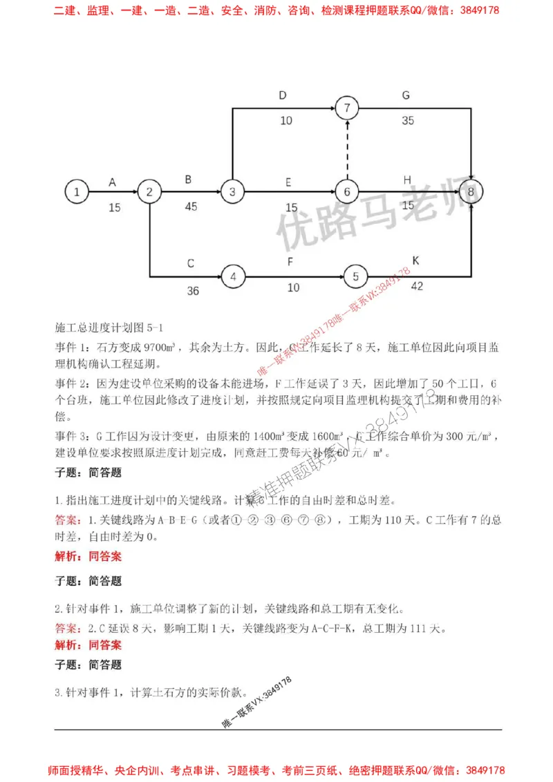 2025监理案例分析(土建)高频易得分200题_监理工程师_2025监理工程师_2025年监理工程师SVIP_2025年监理土建案例SVIP_01-精华文档✿电子教材✿历年真题