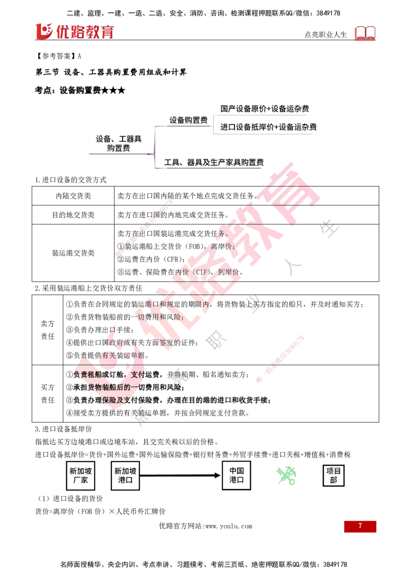 2026年监理《投资控制（土建）》第2章打印版_监理工程师_2026年监理工程师SVIP_2026年监理土建控制SVIP_02-基础精讲✿高端面授✿深度强化