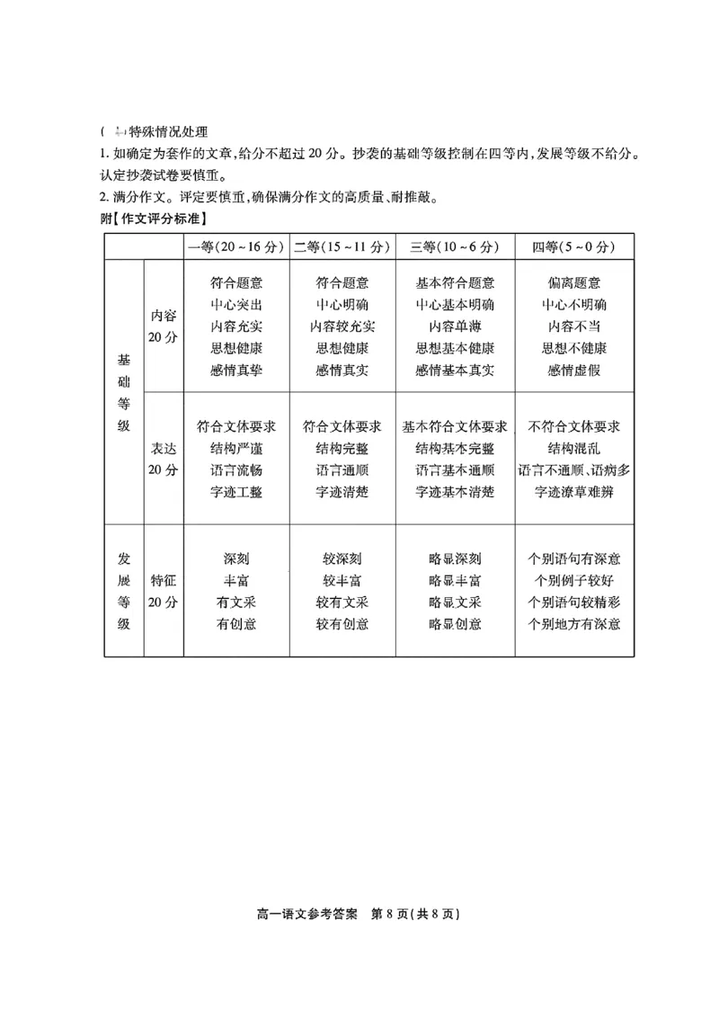 安徽省江淮协作区2024-2025学年高一下学期期末考试语文含答案_2024-2025高一（7-7月题库）_2025年7月_250713安徽省江淮协作区2024-2025学年高一下学期期末联合监测