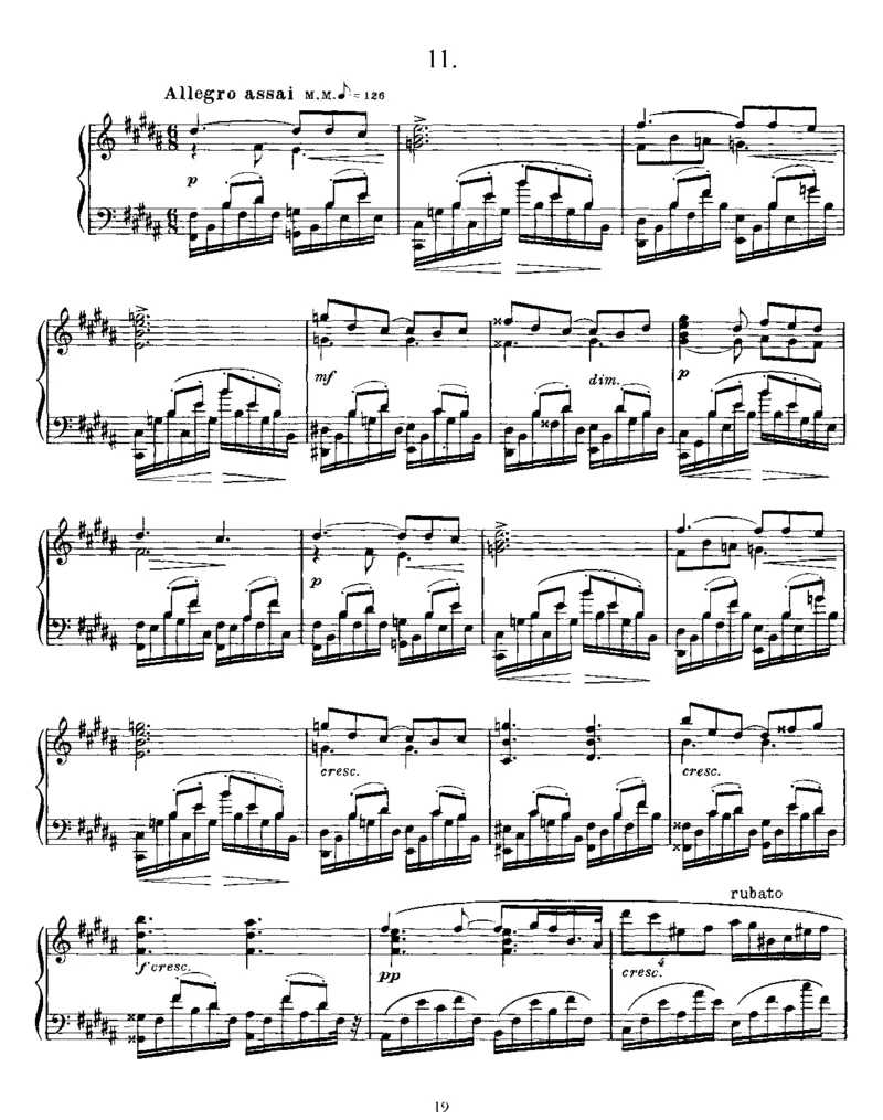 24Preludes,Op11_一万首著名钢琴曲谱哈农贝多芬合集视频教学电子版高清无水印可打印_1古典钢琴知名音乐家谱_斯克里亚宾钢琴谱全集_前奏曲