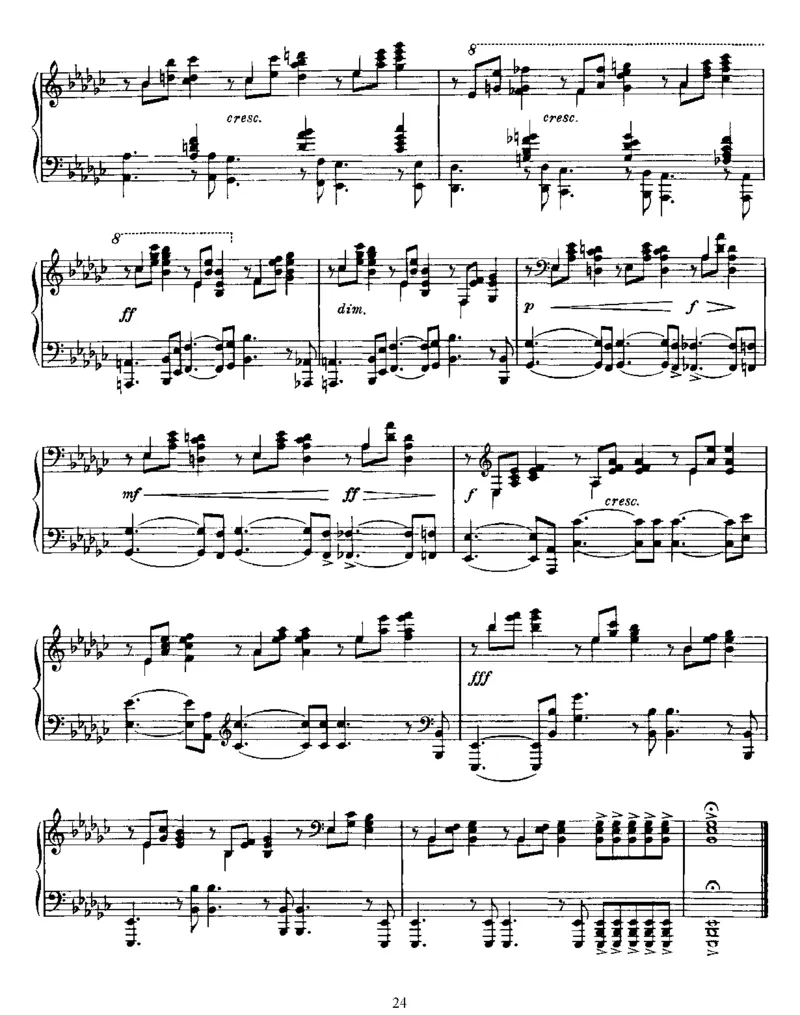 24Preludes,Op11_一万首著名钢琴曲谱哈农贝多芬合集视频教学电子版高清无水印可打印_1古典钢琴知名音乐家谱_斯克里亚宾钢琴谱全集_前奏曲