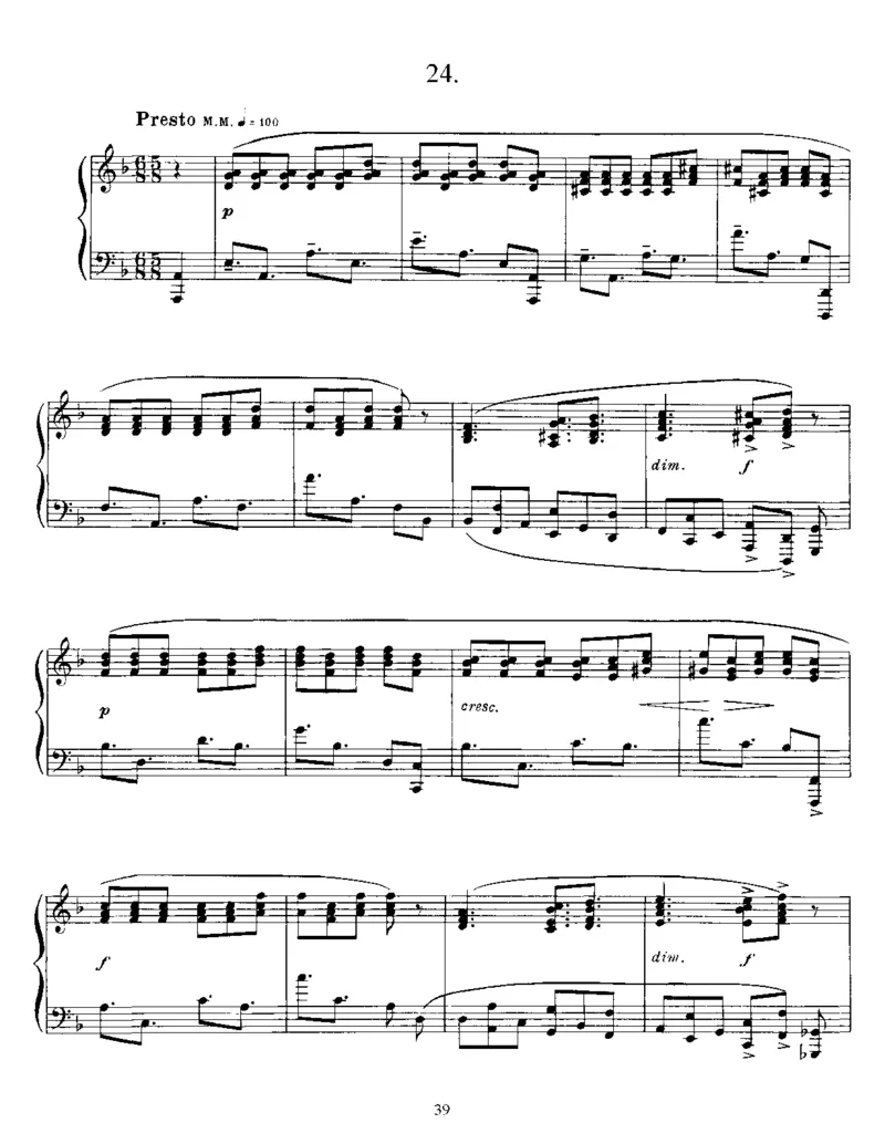 24Preludes,Op11_一万首著名钢琴曲谱哈农贝多芬合集视频教学电子版高清无水印可打印_1古典钢琴知名音乐家谱_斯克里亚宾钢琴谱全集_前奏曲