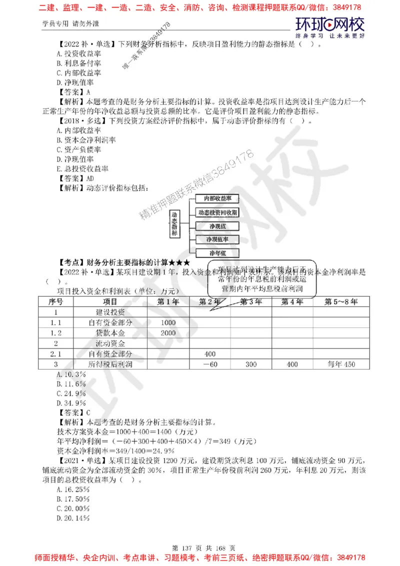 2025环球网校监理工程师《建设工程目标控制》（土建）精讲习题集_监理工程师_2025监理工程师_2025年监理工程师SVIP_2025年监理土建控制SVIP_01-精华文档✿电子教材✿历年真题