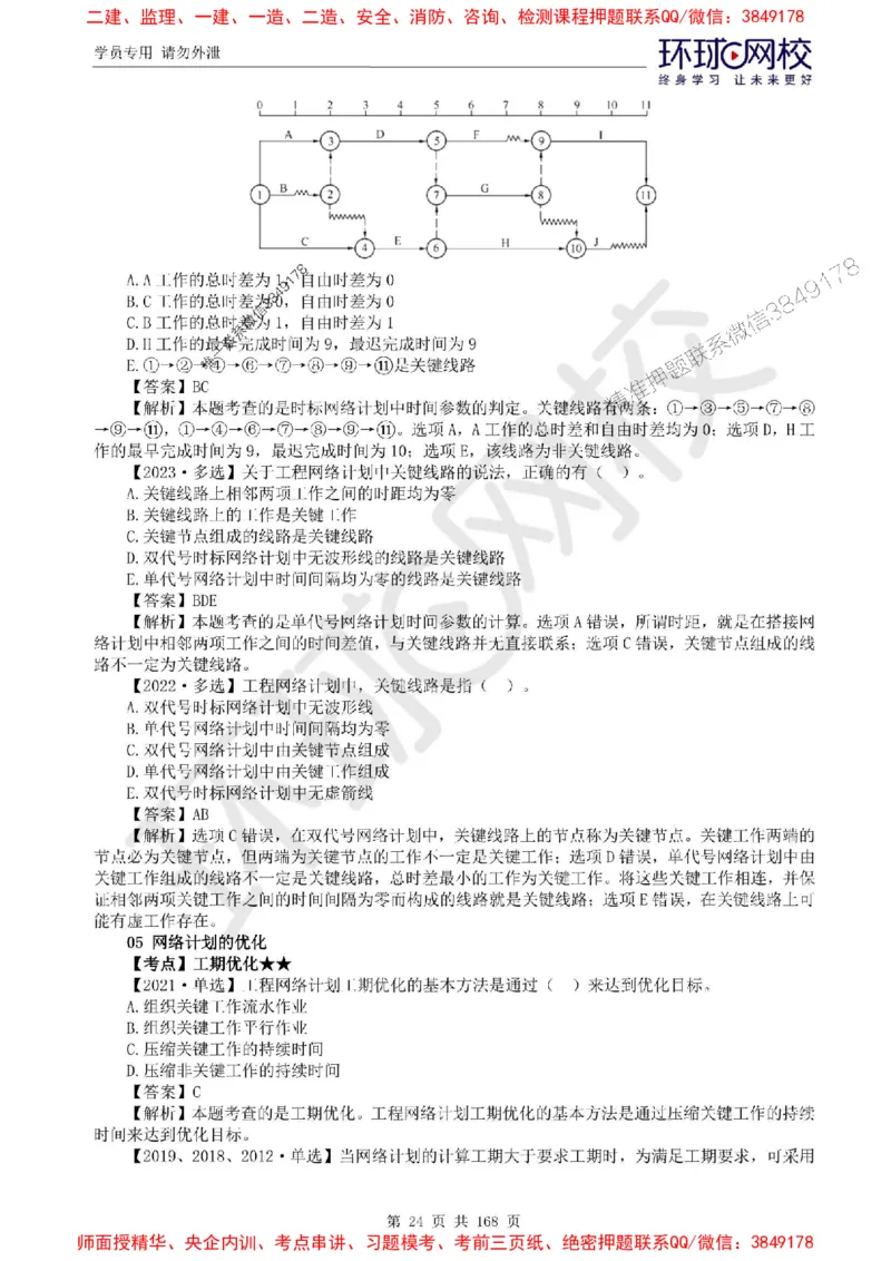 2025环球网校监理工程师《建设工程目标控制》（土建）精讲习题集_监理工程师_2025监理工程师_2025年监理工程师SVIP_2025年监理土建控制SVIP_01-精华文档✿电子教材✿历年真题