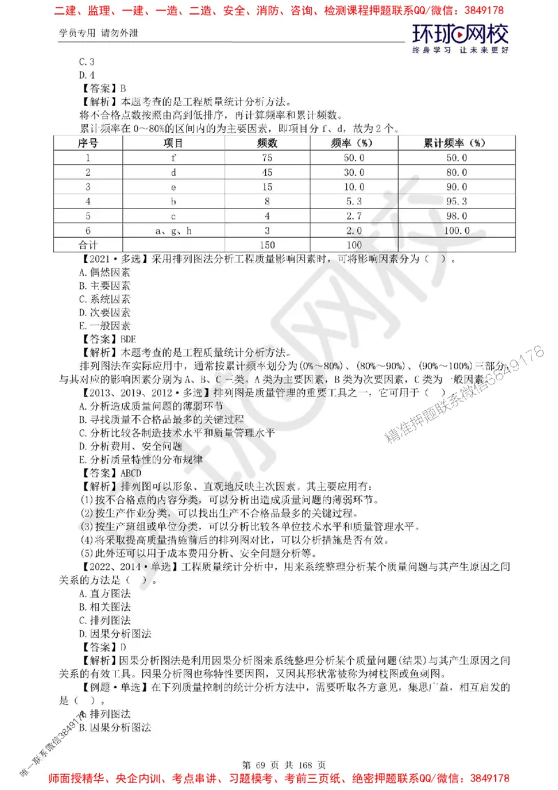 2025环球网校监理工程师《建设工程目标控制》（土建）精讲习题集_监理工程师_2025监理工程师_2025年监理工程师SVIP_2025年监理土建控制SVIP_01-精华文档✿电子教材✿历年真题