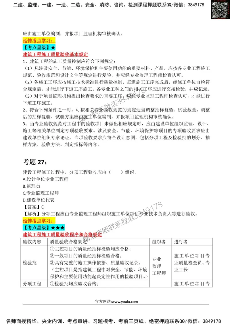 2025监理《目标土建》星级试炼50题_监理工程师_2025监理工程师_2025年监理工程师SVIP_2025年监理土建控制SVIP_01-精华文档✿电子教材✿历年真题_13-控制《星级试炼50题》SMR