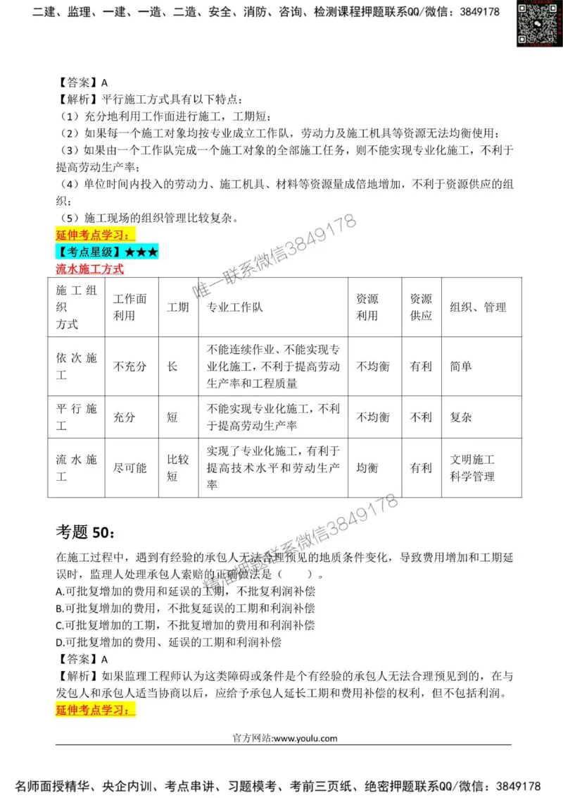 2025监理《目标土建》星级试炼50题_监理工程师_2025监理工程师_2025年监理工程师SVIP_2025年监理土建控制SVIP_01-精华文档✿电子教材✿历年真题_13-控制《星级试炼50题》SMR