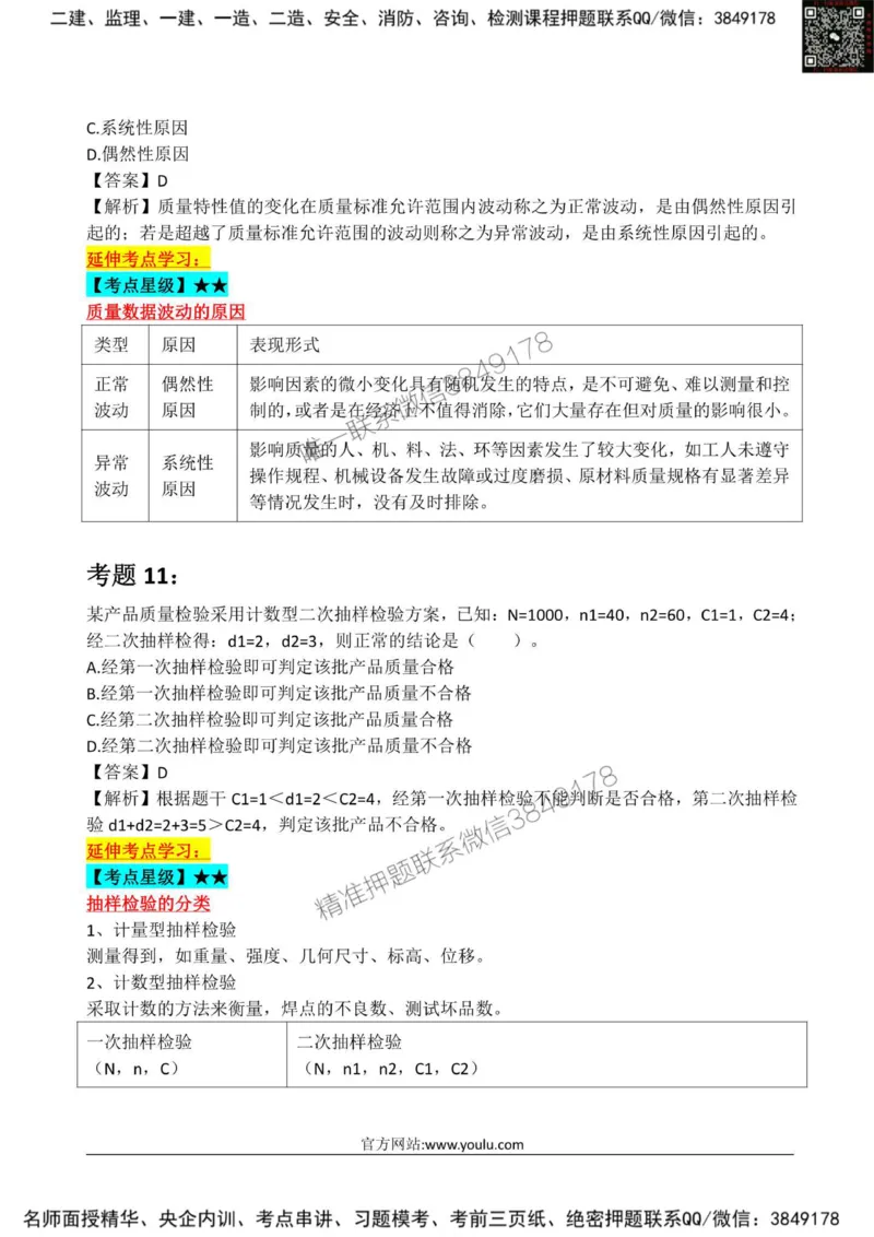 2025监理《目标土建》星级试炼50题_监理工程师_2025监理工程师_2025年监理工程师SVIP_2025年监理土建控制SVIP_01-精华文档✿电子教材✿历年真题_13-控制《星级试炼50题》SMR