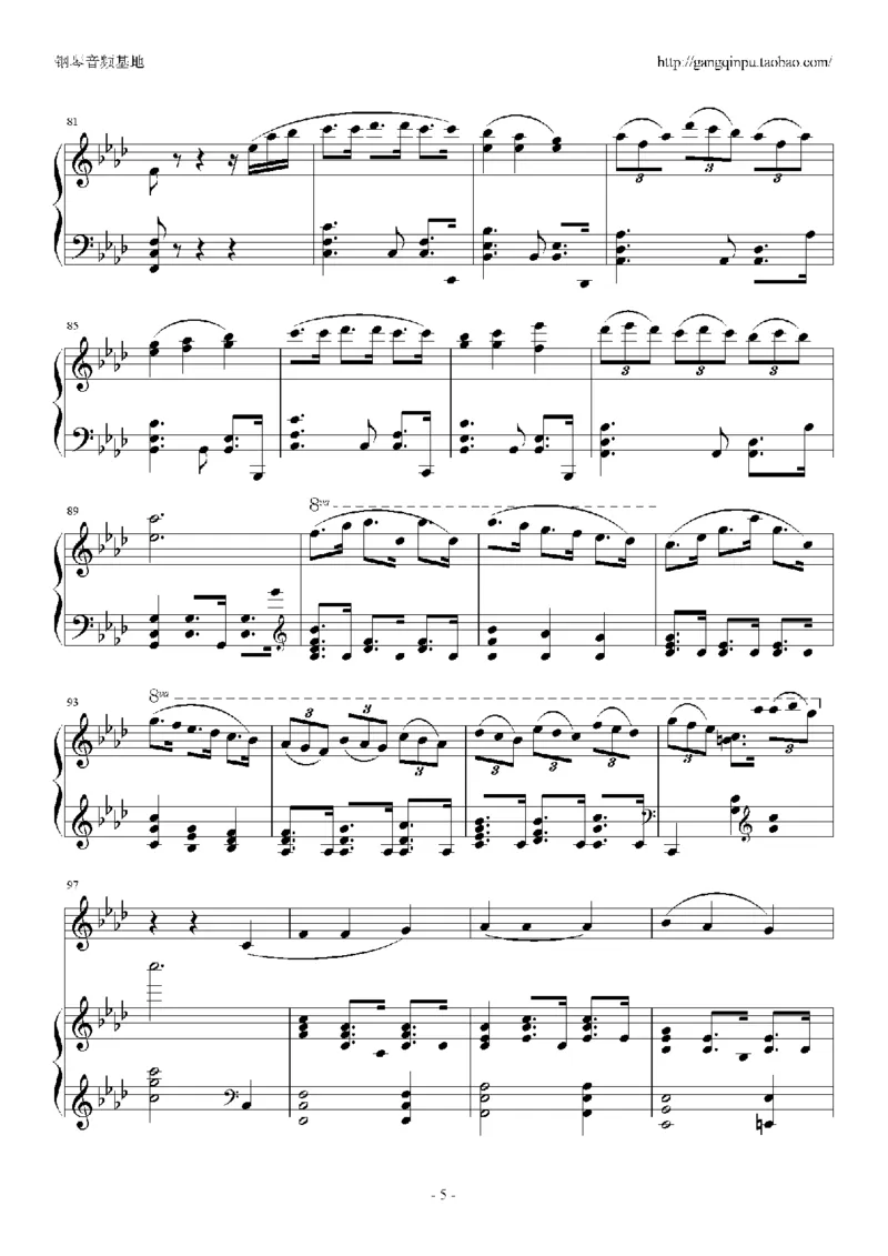 24、周华健（49页，共9首）_一万首著名钢琴曲谱哈农贝多芬合集视频教学电子版高清无水印可打印_3流行音乐谱_流行钢琴谱合集形式_高清PDF无水印