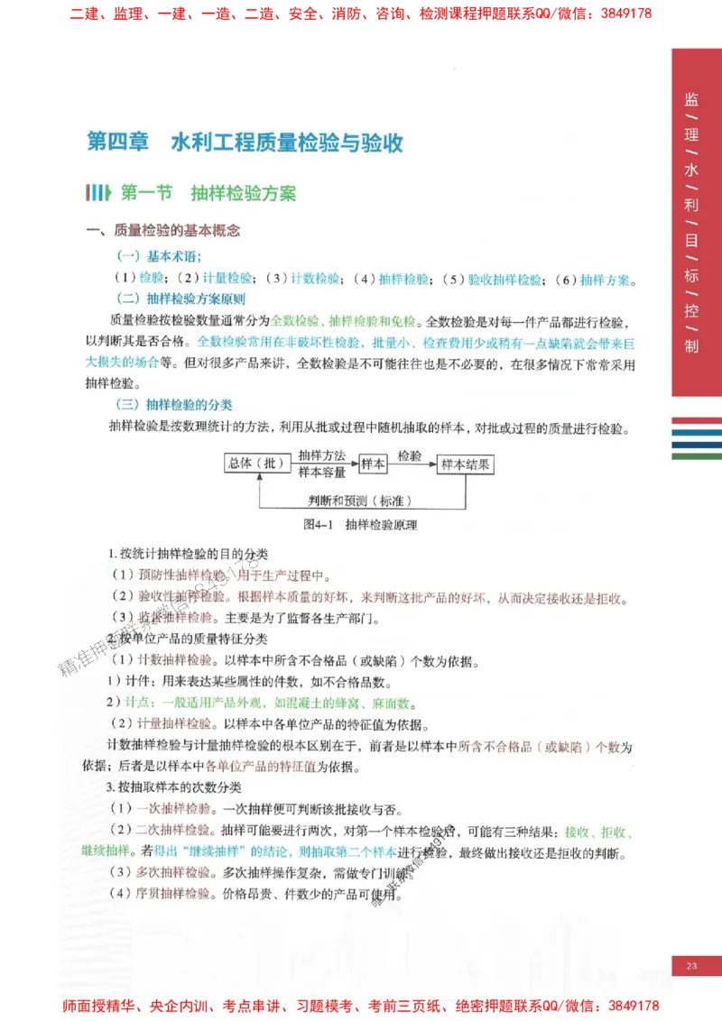 2025年监理水利控制-四色笔记高清_监理工程师_2025监理工程师_2025年监理工程师SVIP_2025年监理水利控制SVIP_01-精华文档✿电子教材✿历年真题