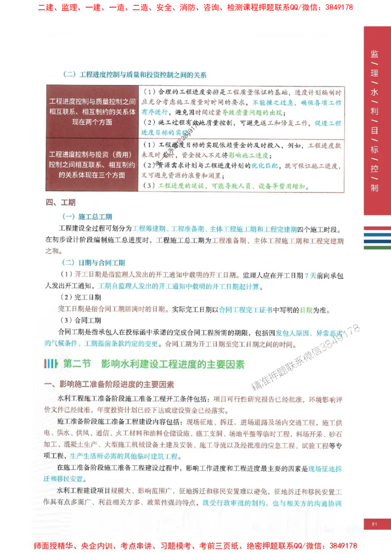 2025年监理水利控制-四色笔记高清_监理工程师_2025监理工程师_2025年监理工程师SVIP_2025年监理水利控制SVIP_01-精华文档✿电子教材✿历年真题